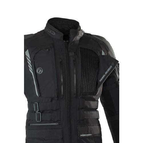 Kurtka motocyklowa REBELHORN PATROL BLACK